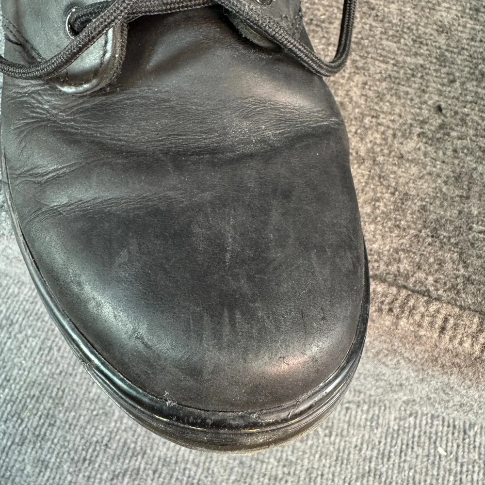 Dr. Martens Bonny Black Leather Chukka Boots 5-Eyelet Lace Up Utility Men 9